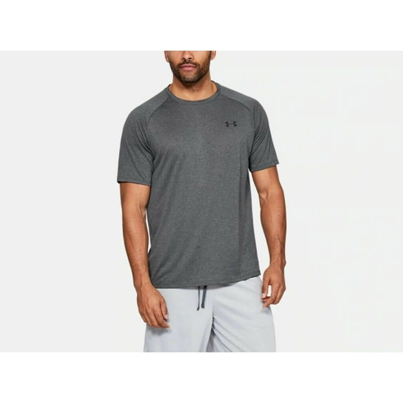 Under Armour Men's UA Tech 2.0 Short Sleeve Shirt 1326413 Carbon Heather