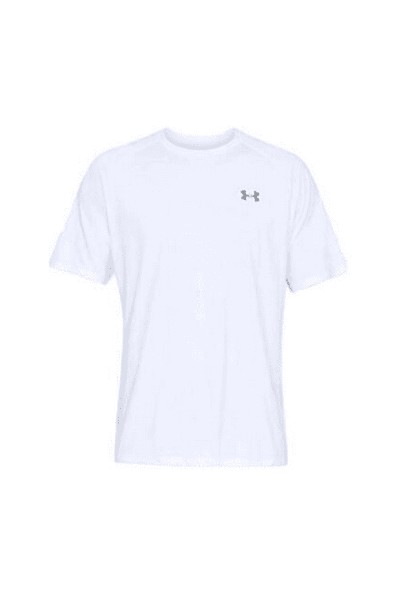 Men's UA Tech 2.0 Short Sleeve Shirt (Medium) White