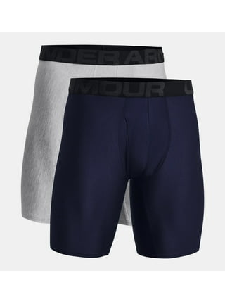 Under Armour Men's Tech 6-inch Boxerjock 2-Pack, Academy Blue (408)/Mod  Gray Light Heather, Small : : Clothing, Shoes & Accessories