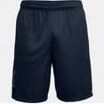 thumbnail image 1 of Under Armour Men's UA Tech Graphic Pocketed Shorts 1306443-409 Academy, 1 of 5