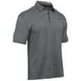 thumbnail image 1 of Men's Under Armour Tech Polo Color: Graphite Black Size: M, 1 of 2