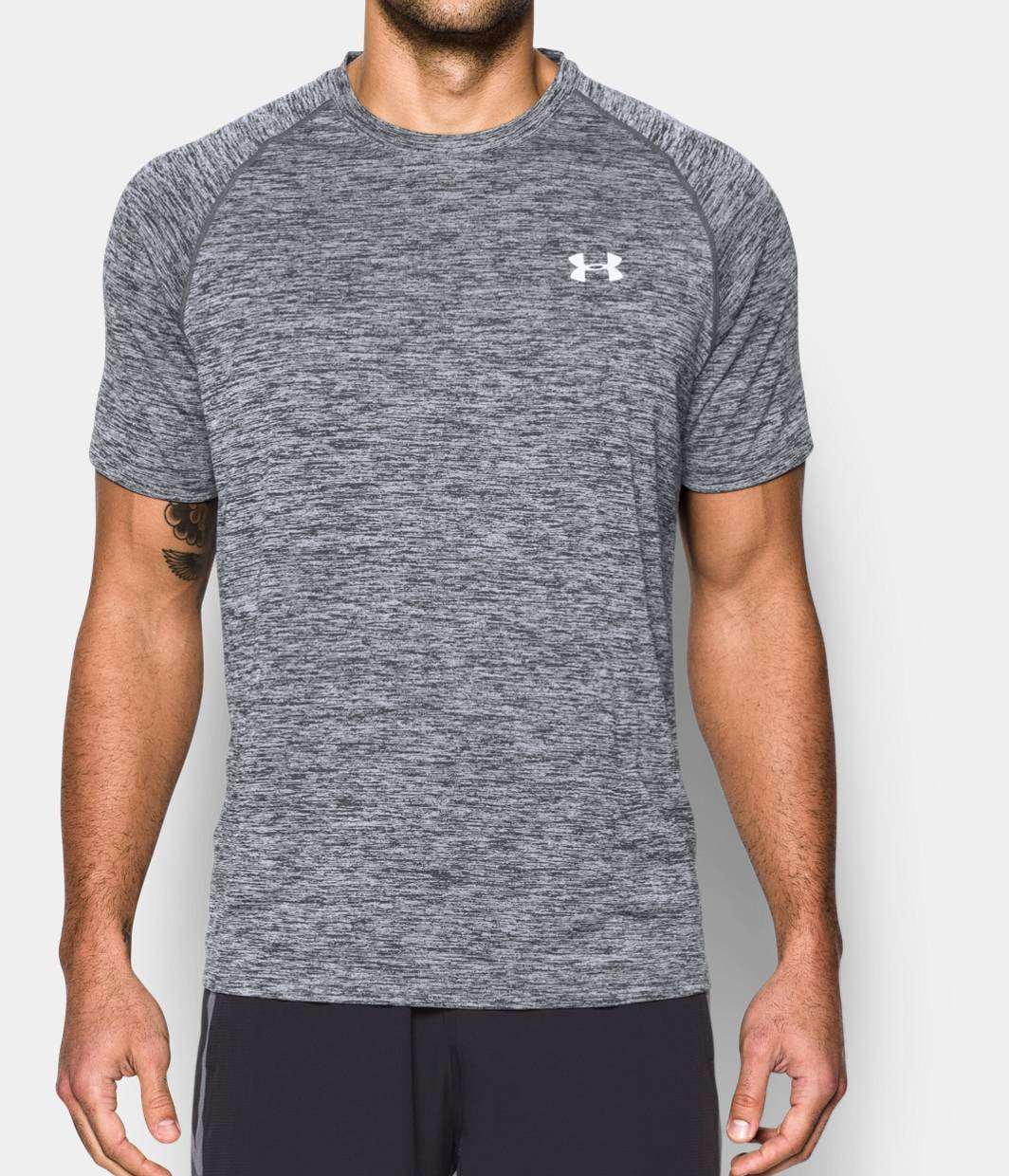 Under Armour Men's UA Tech Short Sleeve T-Shirt 1228539-009 - Walmart.com