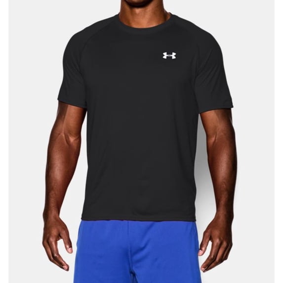 Under Armour Men's UA Tech Short Sleeve T-Shirt - White/Black 4XL/Tall