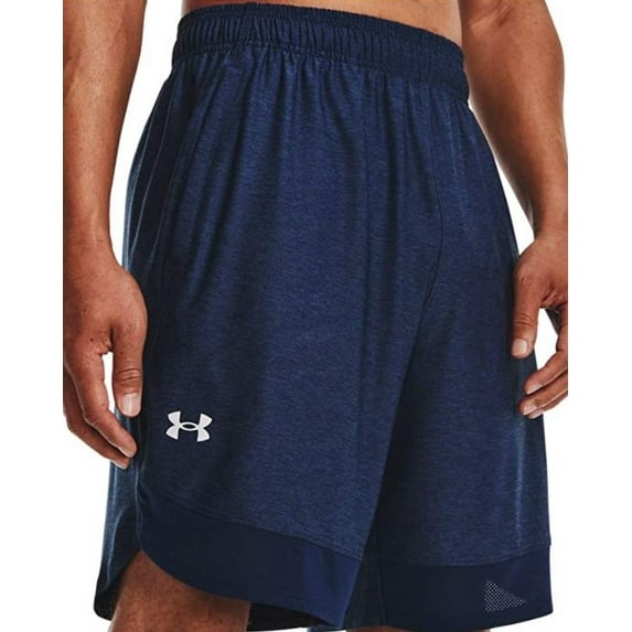 Under Armour Men's UA Training Stretch Athletic Shorts, Academy/Mod Grey - MD