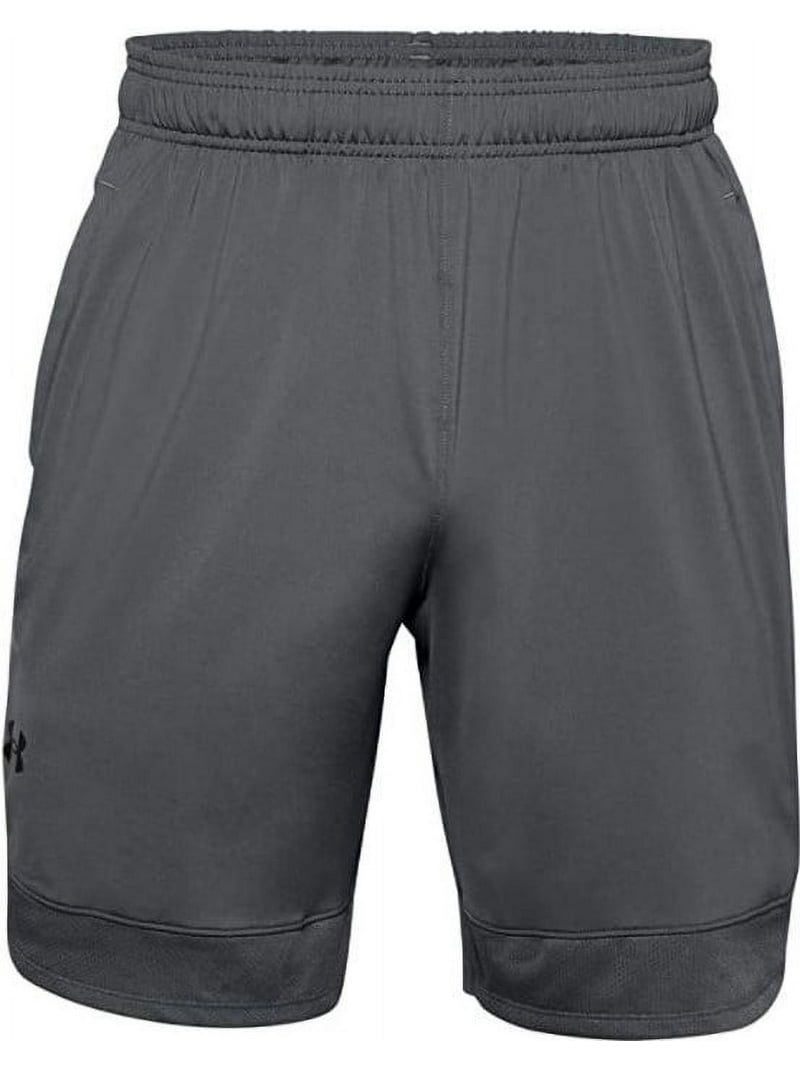 Under Armour Men's UA Training Stretch Athletic Shorts, Pitch Grey