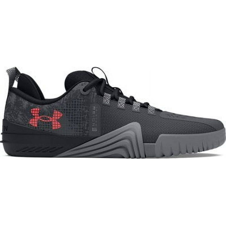 (取寄) アンダーアーマー メンズ トライベース レイン 6 Under Armour men TriBase Reign 6 Steel/Distant Gray/Racer Red Under Armour Men's UA TriBase Reign 6 Q1 Track Shoes Gray Void