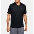 thumbnail image 1 of Under Armour SportStyie Men T-Shirt Velocity V-neck Short Sleeve Black Logo, 1 of 2