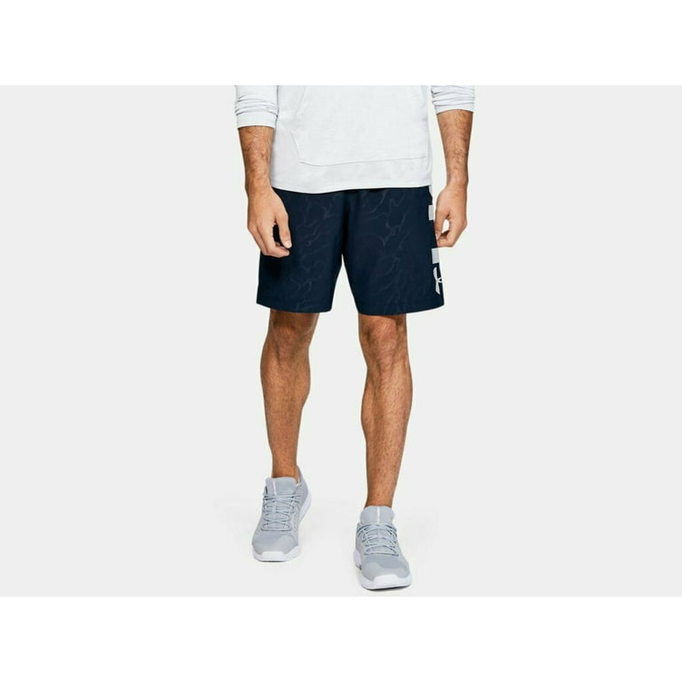 Under Armour Men's UA Woven Graphic Emboss Shorts 1351670-408 Academy