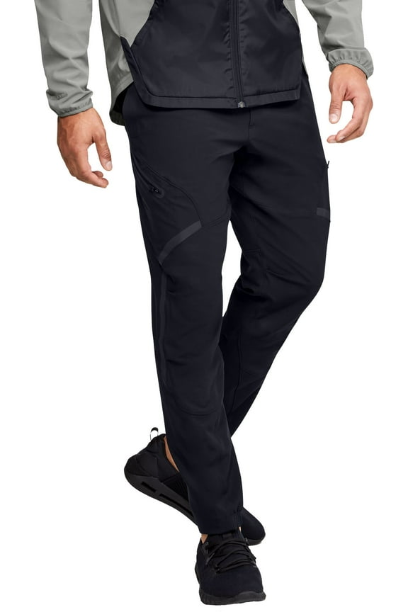 Men's Unstoppable Cargo Pants (Black/Black, L)