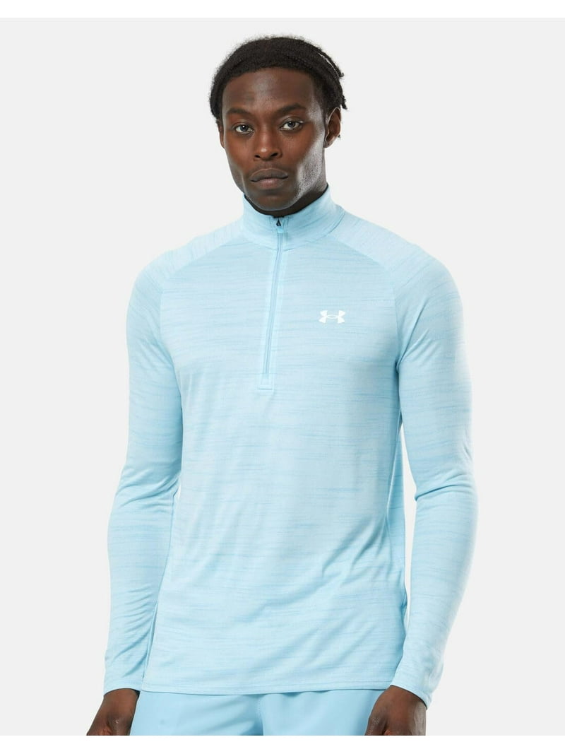 Under Armour Men's Velocity 2.0 1/4 Zip Loose Light blue Long