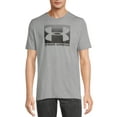 thumbnail image 1 of Under Armour Men's and Big Men's UA Boxed Logo Sportstyle T-Shirt with Short Sleeves, Sizes up to 2XL, 1 of 5