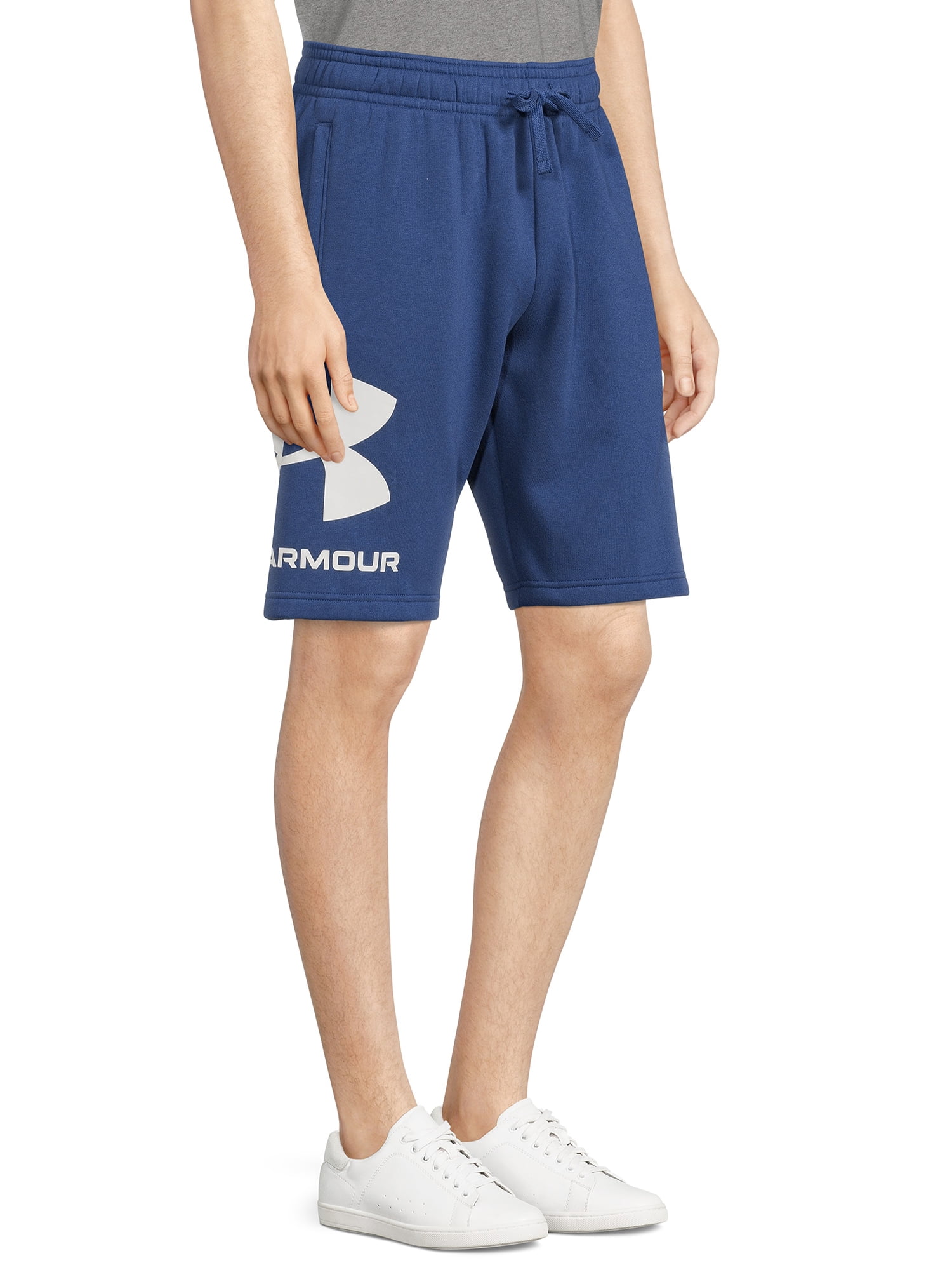 Under Armour Men's and Big Men's UA Rival Fleece Big Logo 10" Shorts ...