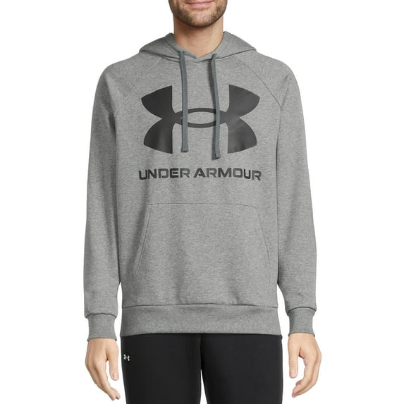 Under Armour Men's and Big Men's UA Rival Fleece Big Logo Hoodie, Sizes up to 2XL