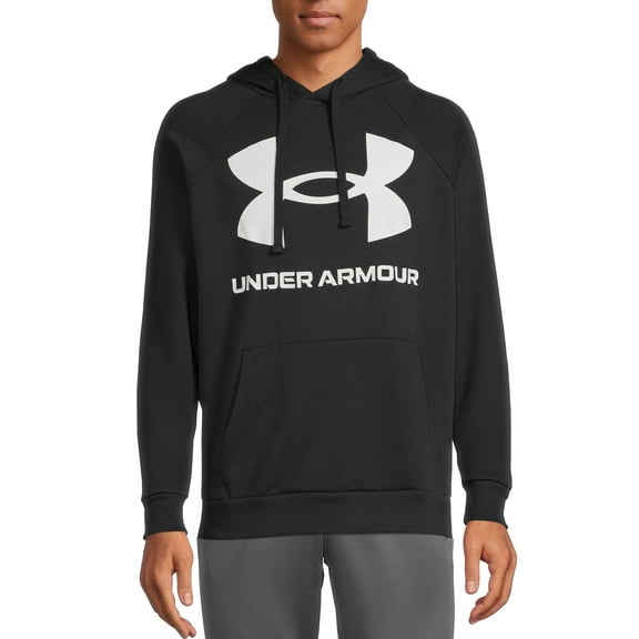 Under Armour Men's and Big Men's UA Rival Fleece Big Logo Hoodie, Sizes up to 2XL