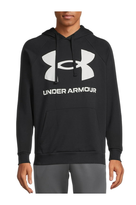 Men's and Big Men's UA Rival Fleece Big Logo Hoodie, Sizes up to 2XL