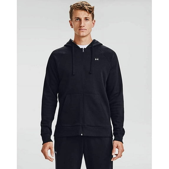 Under Armour Men's and Big Men's UA Rival Fleece Full Zip Hoodie, Sizes up to 2XL