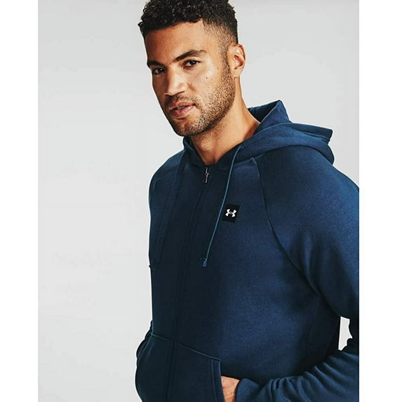 Under Armour Men's and Big Men's UA Rival Fleece Full Zip Hoodie, Sizes up to 2XL