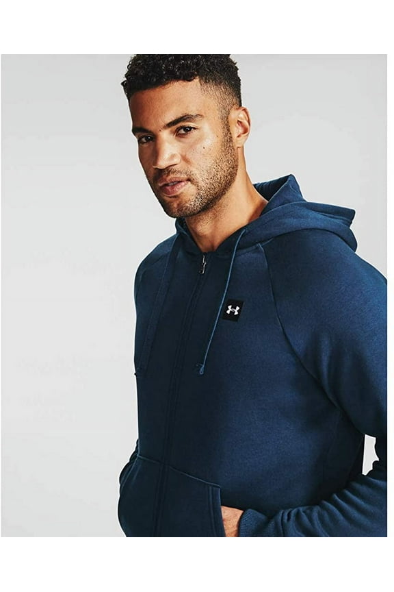 Men's and Big Men's UA Rival Fleece Full Zip Hoodie, Sizes up to 2XL