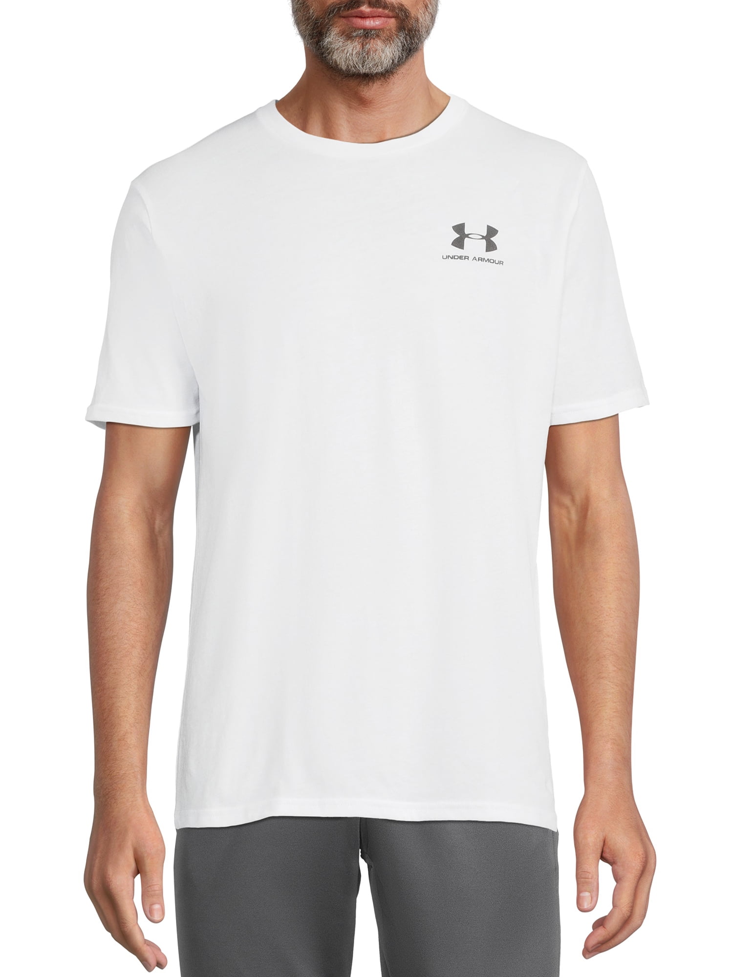 Under Armour Sportstyle Left Chest T-Shirt White / Large
