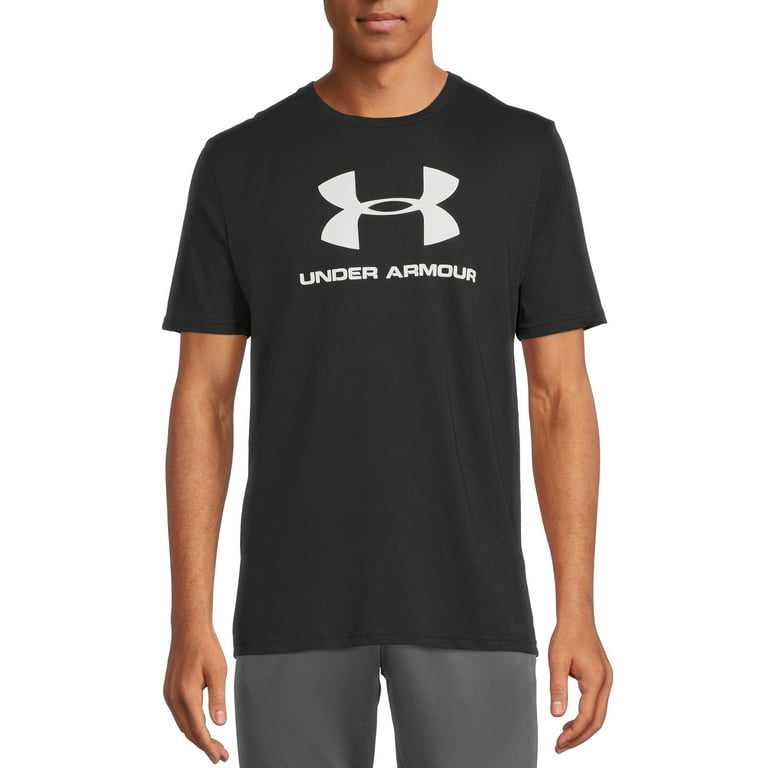 Under Armour Men\'s and up Big to Sportstyle Sizes 2XL with T-Shirt UA Logo Men\'s Short Sleeves