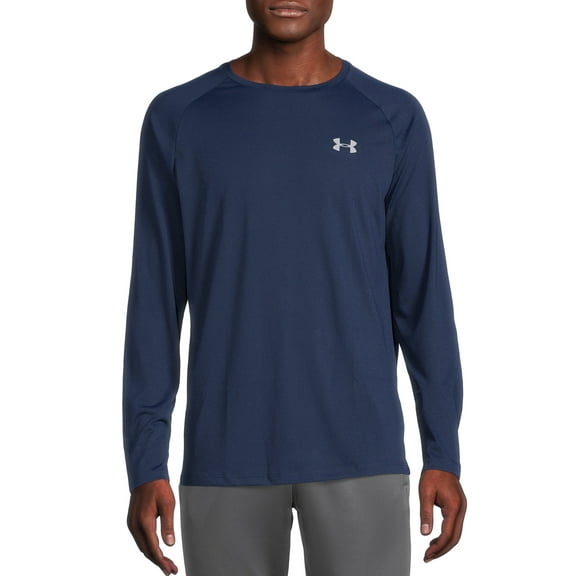 Under Armour Men's and Big Men's UA Tech T-Shirt with Long Sleeves, Sizes up to 2XL