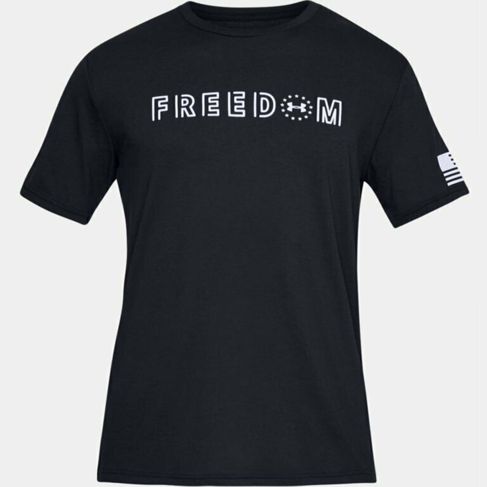 Under Armour Freedom Flag Bold T-Shirt Black/White Jordan Ubuy