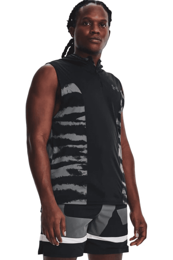 Mens Baseline Tank Hoodie - Large