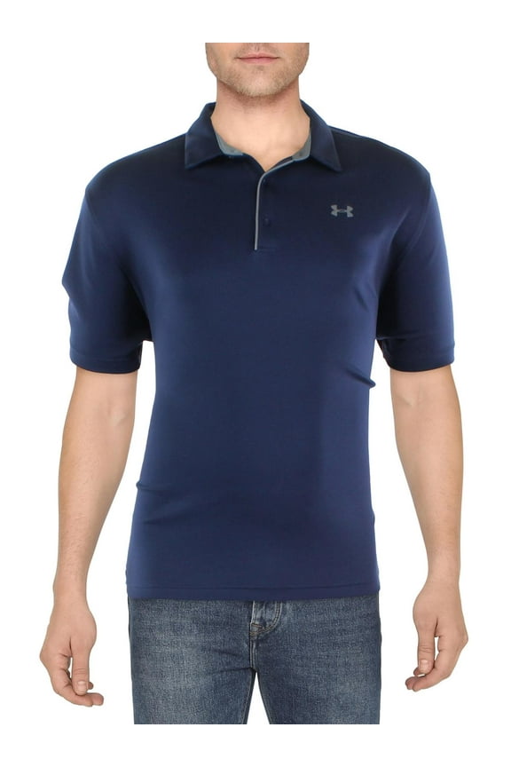 Midnight Navy Tech Polo - Mens Shirt  - 1290140-410