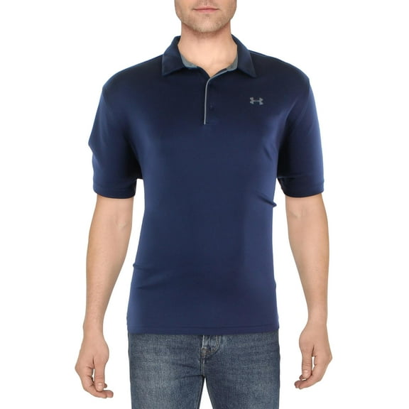 Under Armour Midnight Navy Tech Polo - Mens Shirt - 1290140-410
