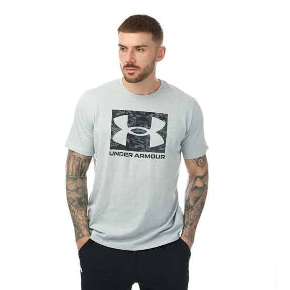 Under Armour Mens Boxed Logo Camo T-Shirt