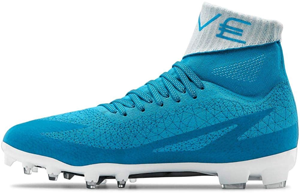 Under Armour Mens C1N MC Football Shoe 11.5 Crown Jewel 300/Crown Jewel