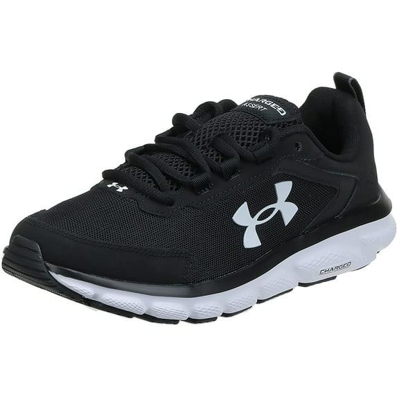 Under Armour Men's UA Charged Assert 9 Running Shoes Black/White/White - 3024590-001