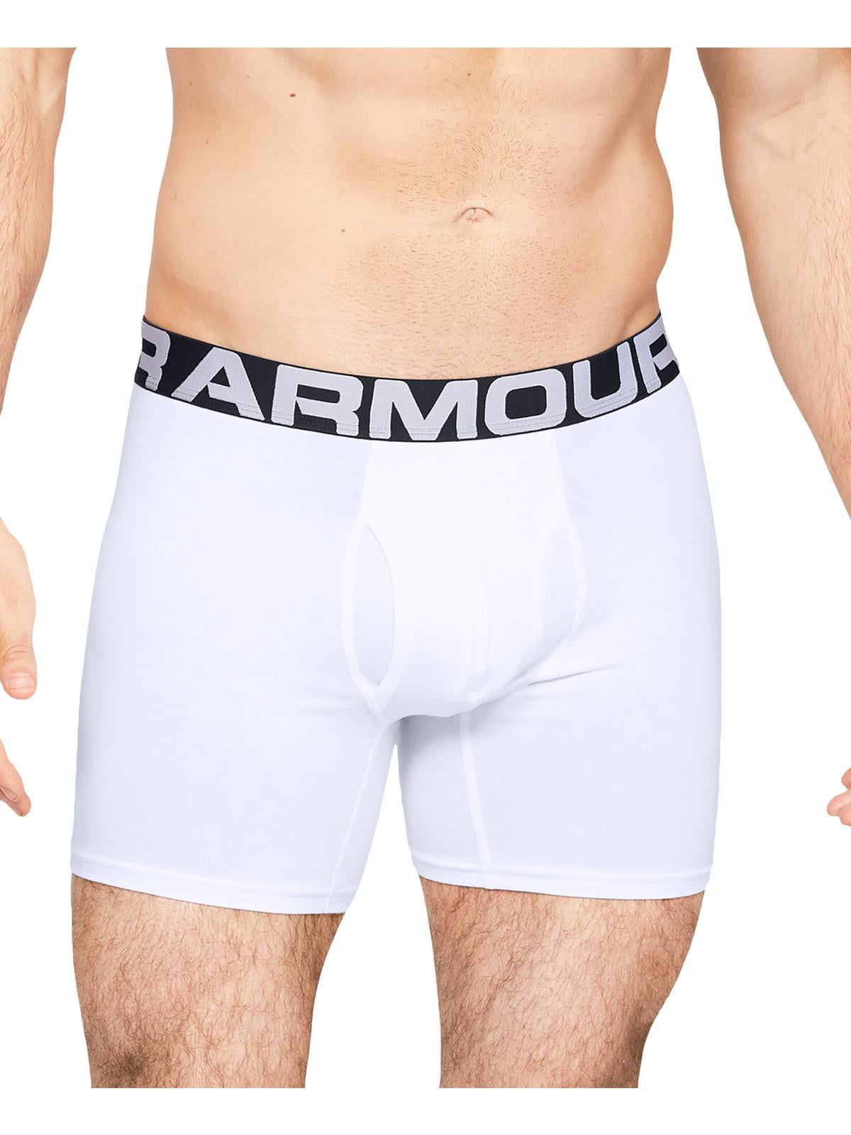 White under best sale armour boxer briefs