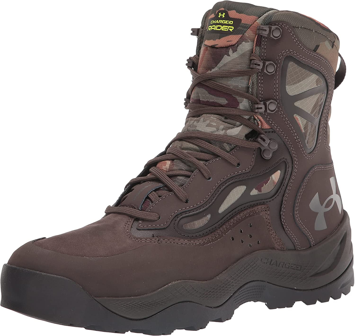 Under Armour Mens Charged Raider Waterproof Hiking Boot 8.5 Ua Forest