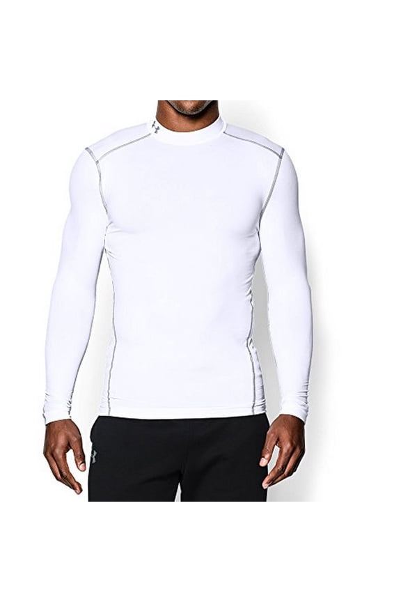 Mens ColdGear Armour Compression Mock