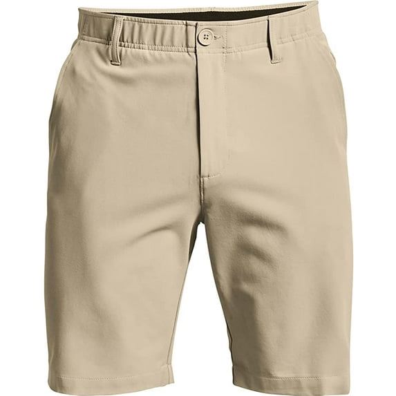 Under Armour Mens Drive Golf Performance Shorts Tan 34