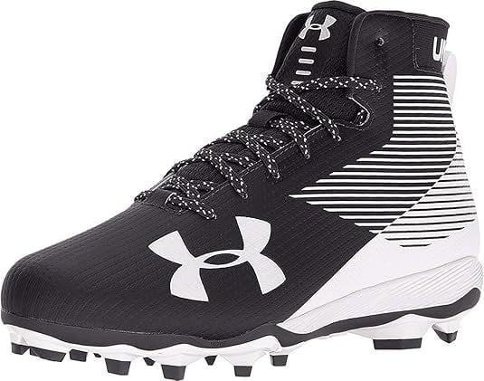 Under Armour Size 13 Football Cleats NEW Highlight Hammer MC Black White UA Mens Under Armour Men main image 4