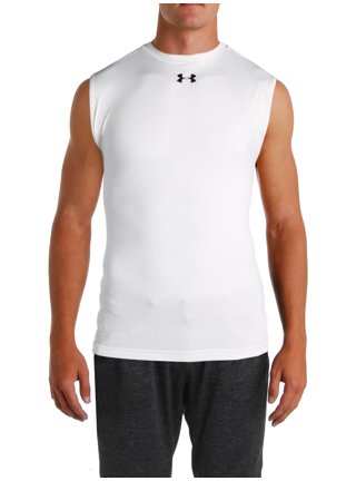 Under Armour Men's HeatGear Compression Mock Sleeveless Shirt - ShopStyle
