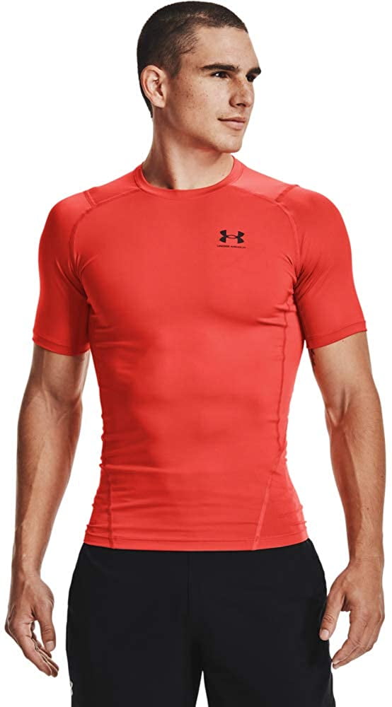 スポーツウエア （UNDER ARMOUR ） Under Armour Mens HeatGear Compression Short-Sleeve T-Shirt Dark