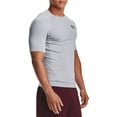 thumbnail image 1 of Under Armour Mens HeatGear Compression T-Shirt (Mod Gray/Black,XXXL), 1 of 1