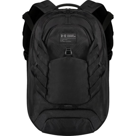 Under Armour Mens Hudson Water Resistant Activewear Backpack Black Large