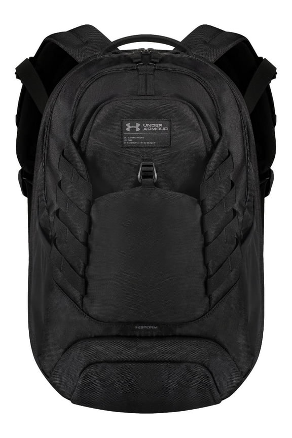 Mens Hudson Water Resistant Activewear Backpack Black Large