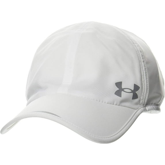 Under Armour Mens Launch Run Hat White 100/Reflective One Size
