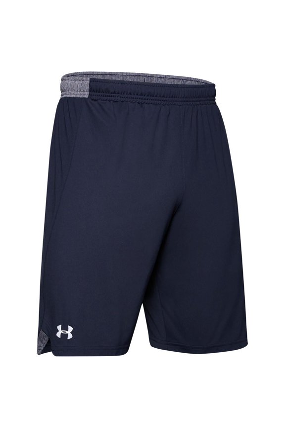 Men’s Locker Pocketed Shorts, 9" Inseam, Navy, Size M