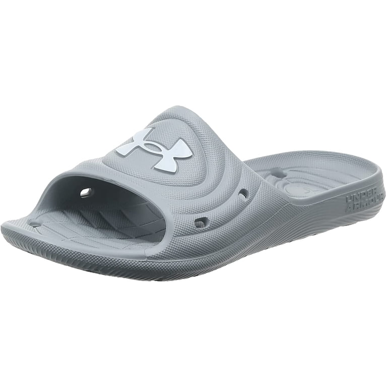 Under Armour Mens Locker Camo Slide Sandal 15 Mod Gray 100  display picture 2