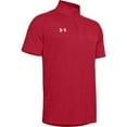 thumbnail image 1 of Under Armour Mens Locker SS 1/4 Zip RED 2XL, 1 of 1