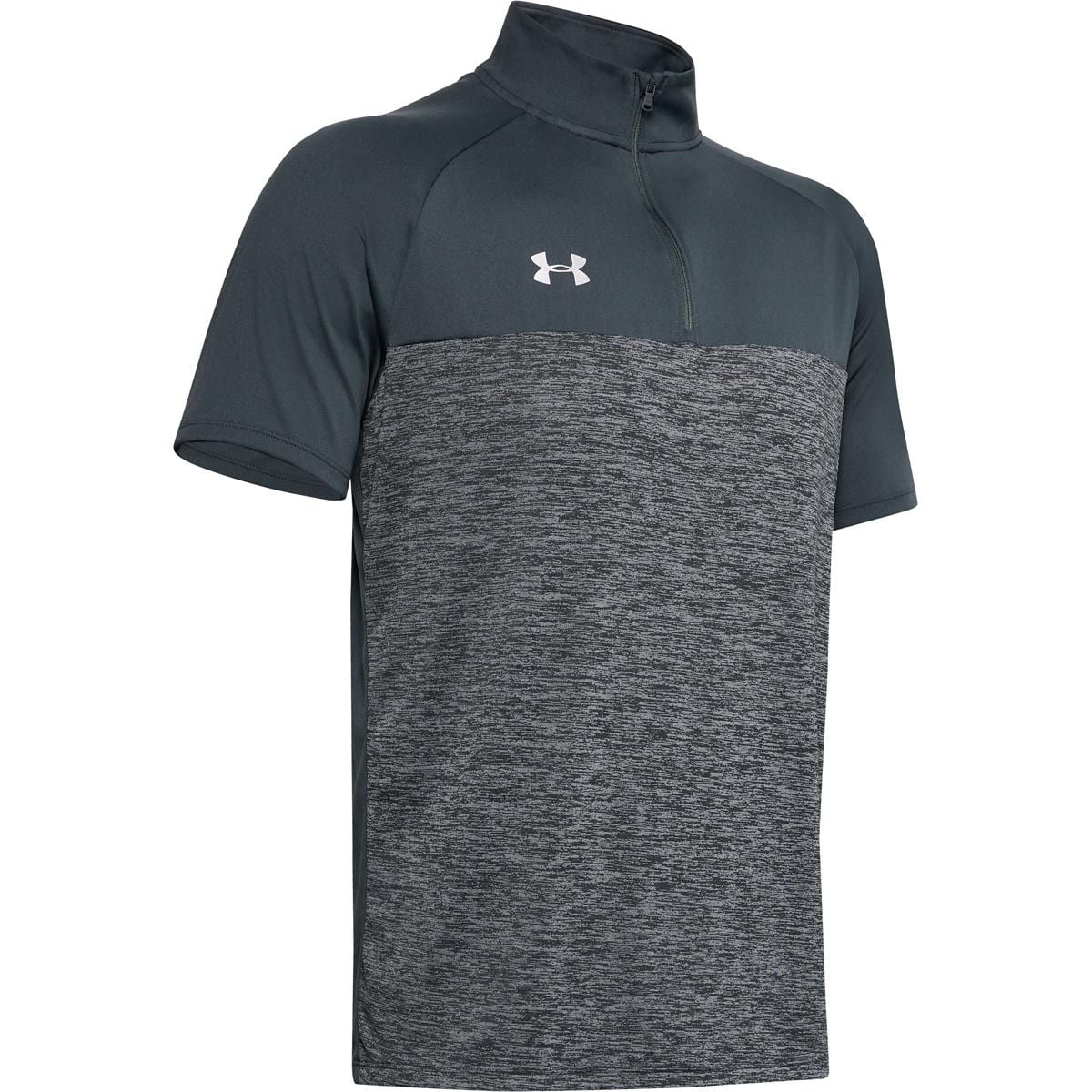 1351357 Under Armour Mens Locker Short Sleeve 1/4 Zip Pullover