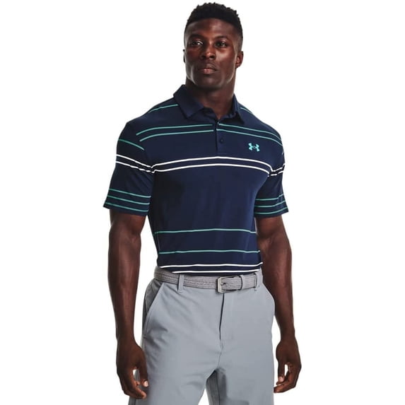 Under Armour Mens Playoff 2.0 Golf Polo Academy 469/Pitch Gray 3X-Large