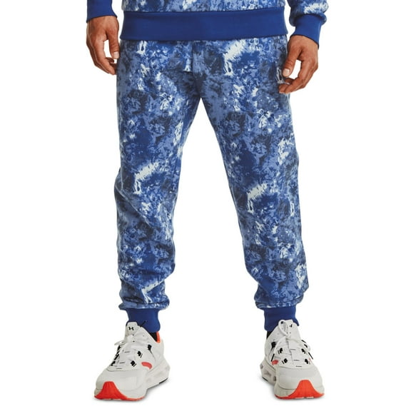 Under Armour Mens Rival Fleece Cloud Camo Jogger Pants