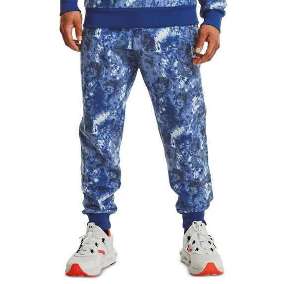 Under Armour Mens Rival Fleece Cloud Camo Jogger Pants